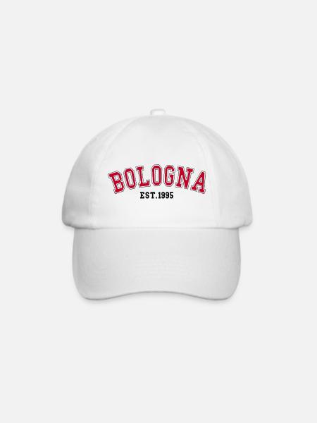 Bologna Est. 1995 - Baseballkappe - Weiß/Weiß