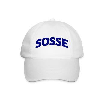 Sosse für immer - Baseballkappe - Weiß/Weiß - Vorne
