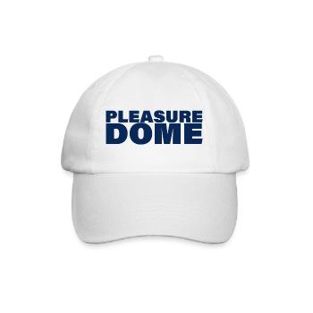 PLEASURE DOME - Baseballkappe - Weiß/Weiß - Vorne