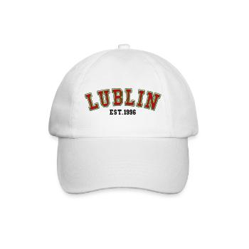 Lublin gegründet 1996 - Baseballkappe - Weiß/Weiß - Vorne