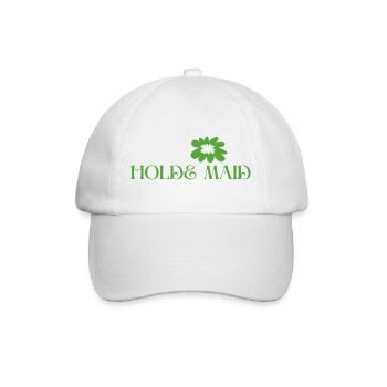 Holde Maid - Wortschätze - vergessene Wörter - Baseballkappe - Weiß/Weiß - Vorne