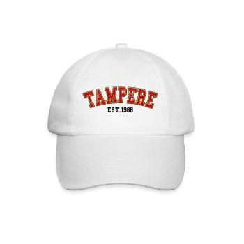 Tampere gegründet 1966 - Baseballkappe - Weiß/Weiß - Vorne