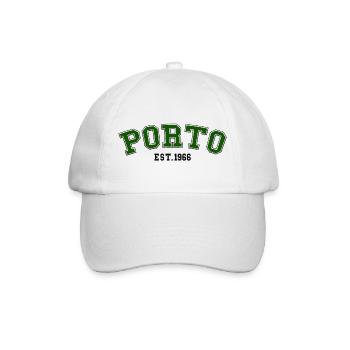 Porto gegründet 1966 - Baseballkappe - Weiß/Weiß - Vorne