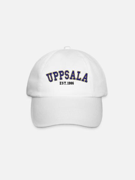 Uppsala gegründet 1986 - Baseballkappe - Weiß/Weiß