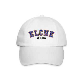 Elche gegründet 2006 - Baseballkappe - Weiß/Weiß - Vorne