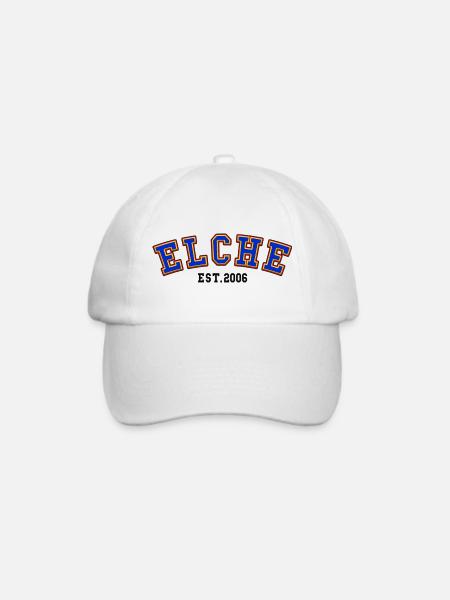 Elche gegründet 2006 - Baseballkappe - Weiß/Weiß