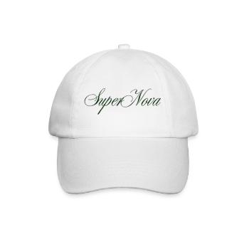 SuperNova-Zeichen - Baseballkappe - Weiß/Weiß - Vorne