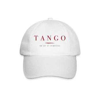 Tango the art of connection - Baseballkappe - Weiß/Weiß - Vorne