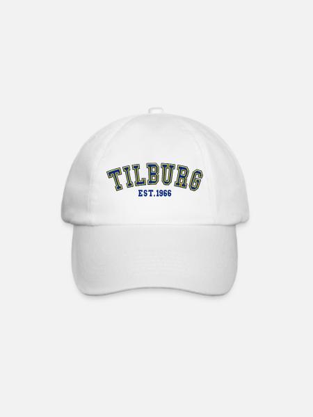 Tilburg gegründet 1966 - Baseballkappe - Weiß/Weiß