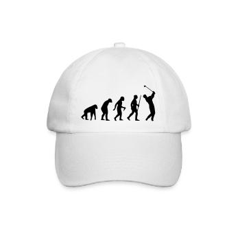 GOLF EVOLUTION - Baseballkappe - Weiß/Weiß - Vorne