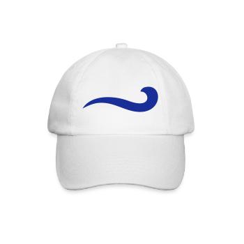 Tolles Symbol für Wasser - Baseballkappe - Weiß/Weiß - Vorne