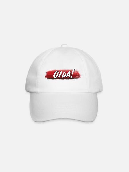 OIDA! - Baseballkappe - Weiß/Weiß