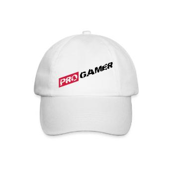 eSport Pro Gamer - Baseballkappe - Weiß/Weiß - Vorne