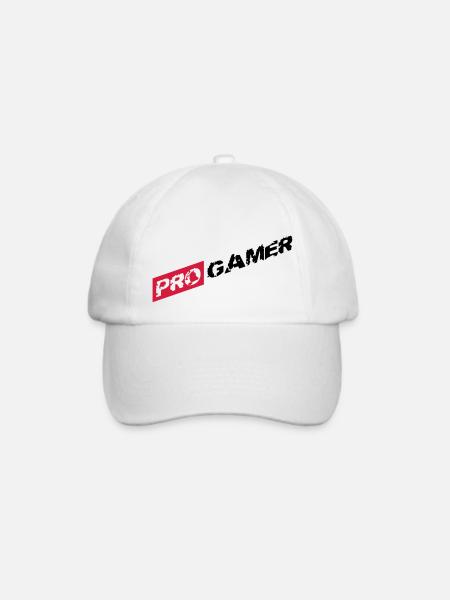 eSport Pro Gamer - Baseballkappe - Weiß/Weiß