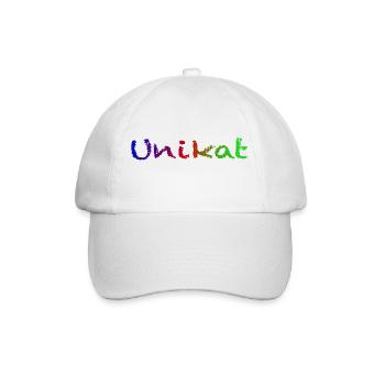 Unikat - Baseballkappe - Weiß/Weiß - Vorne