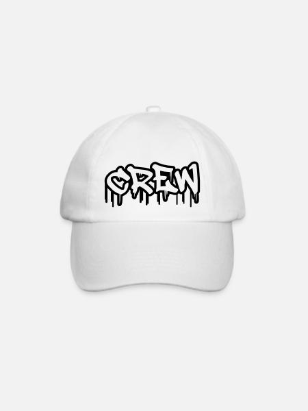 crew - Baseballkappe - Weiß/Weiß
