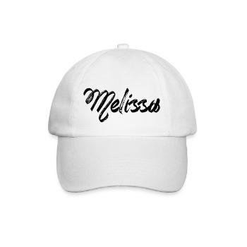 Melissa - Baseballkappe - Weiß/Weiß - Vorne