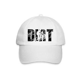 Dirt Jump - Baseballkappe - Weiß/Weiß - Vorne