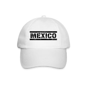 Mexico - Baseballkappe - Weiß/Weiß - Vorne