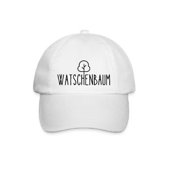Watschenbaum - Schimpfen auf Wienerisch | T-Shirt - Baseballkappe - Weiß/Weiß - Vorne