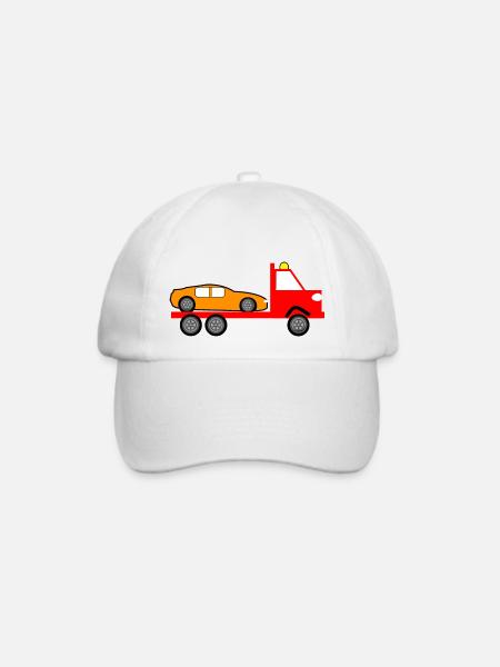 Truck - Baseballkappe - Weiß/Weiß