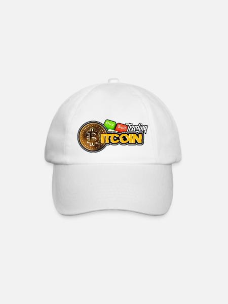 Bitcoin trading buy sell - Baseballkappe - Weiß/Weiß