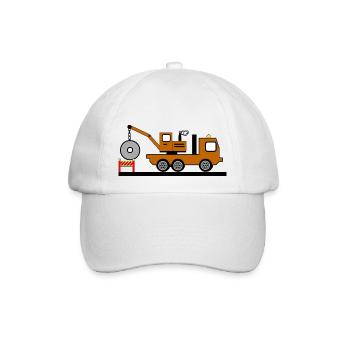 Truck - Baseballkappe - Weiß/Weiß - Vorne