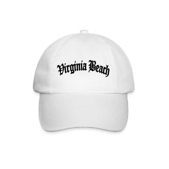 virginia beach - Baseballkappe - Weiß/Weiß - Vorne