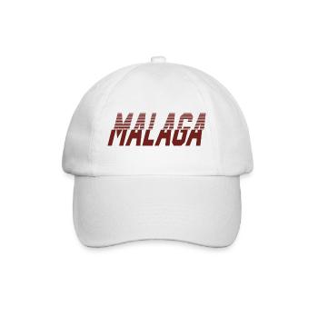 Malaga - Baseballkappe - Weiß/Weiß - Vorne