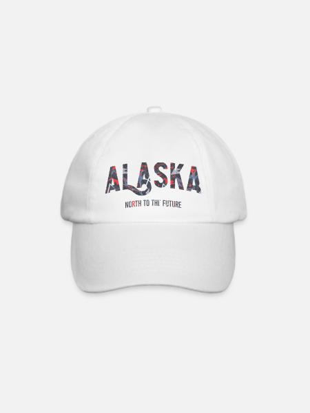 Alaska Magma Collection - Vereinigte Staaten - Baseballkappe - Weiß/Weiß