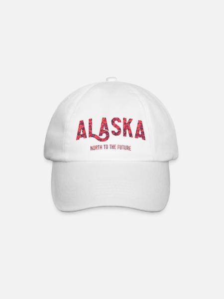 Alaska Camouflage Red Collection - Vereinigte Staaten - Baseballkappe - Weiß/Weiß