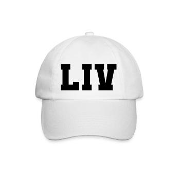 Name - Liv - Baseballkappe - Weiß/Weiß - Vorne
