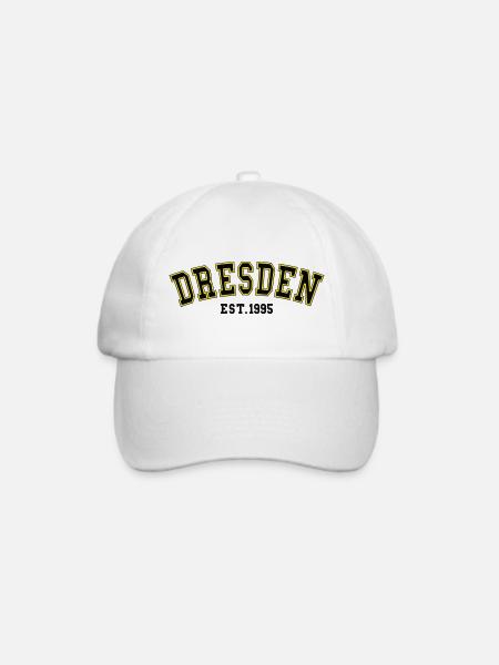 Dresden Est. 1995 - Baseballkappe - Weiß/Weiß