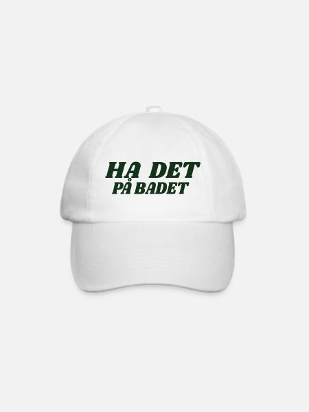 Stell es ins Badezimmer - Baseballkappe - Weiß/Weiß