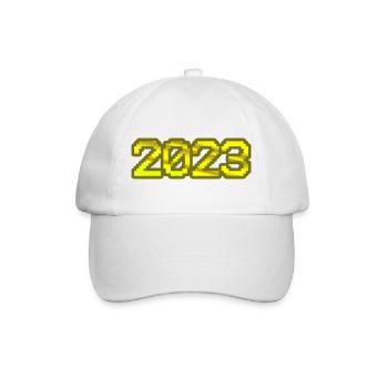 2023 2023 - Baseballkappe - Weiß/Weiß - Vorne