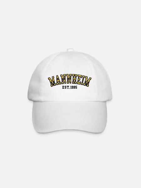 Mannheim Est. 1995 - Baseballkappe - Weiß/Weiß