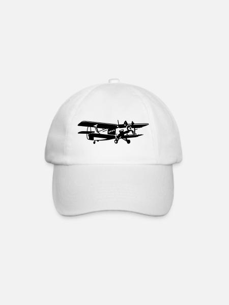 An-2 - Baseballkappe - Weiß/Weiß