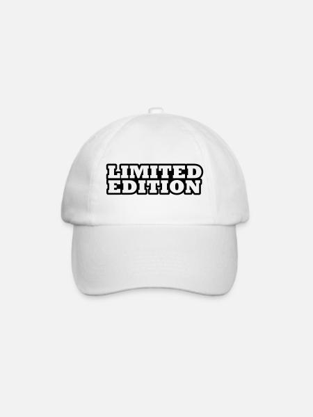 limited edition - Baseballkappe - Weiß/Weiß