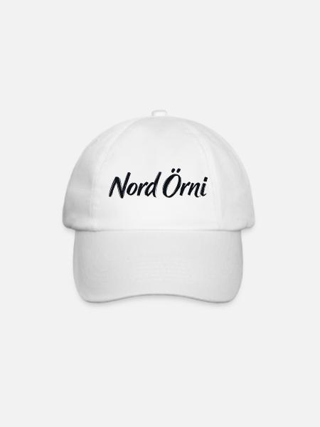 Nord Örni - Baseballkappe - Weiß/Weiß