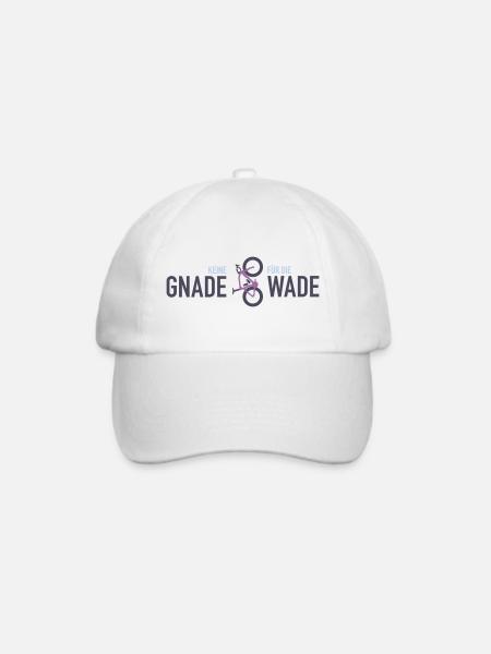 Keine Gnade für die Wade - Baseballkappe - Weiß/Weiß