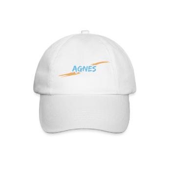 Agnes - Baseballkappe - Weiß/Weiß - Vorne