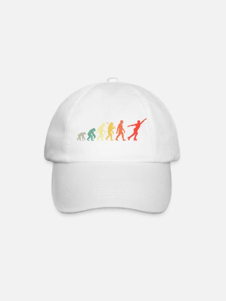 Eiskunstläufer Evolution Eiskunstlauf Schlittschuh - Baseballkappe - Weiß/Weiß