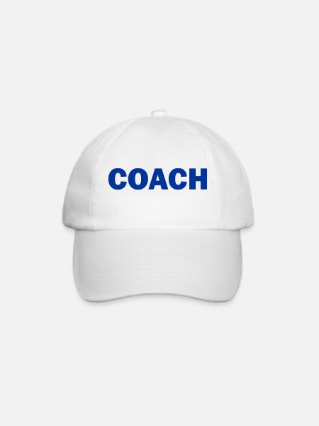 Coach - Baseballkappe - Weiß/Weiß