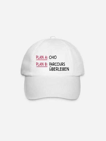 Springreiten - Baseballkappe - Weiß/Weiß