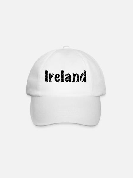 Ireland - Baseballkappe - Weiß/Weiß
