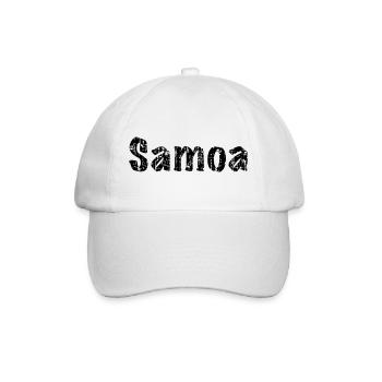 Samoa - Baseballkappe - Weiß/Weiß - Vorne