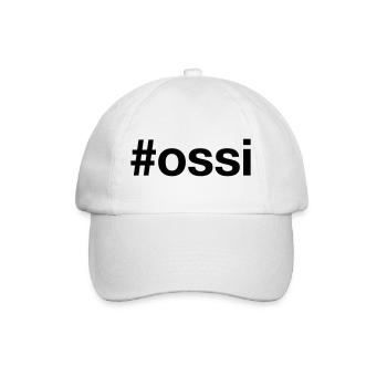 OSSI Hashtag Ostdeutschland - Baseballkappe - Weiß/Weiß - Vorne