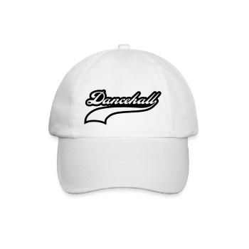 dancehall - Baseballkappe - Weiß/Weiß - Vorne