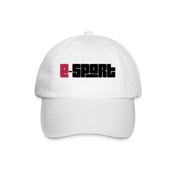 E-Sport - Baseballkappe - Weiß/Weiß - Vorne