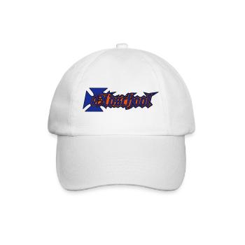Old School - style - cool - Baseballkappe - Weiß/Weiß - Vorne